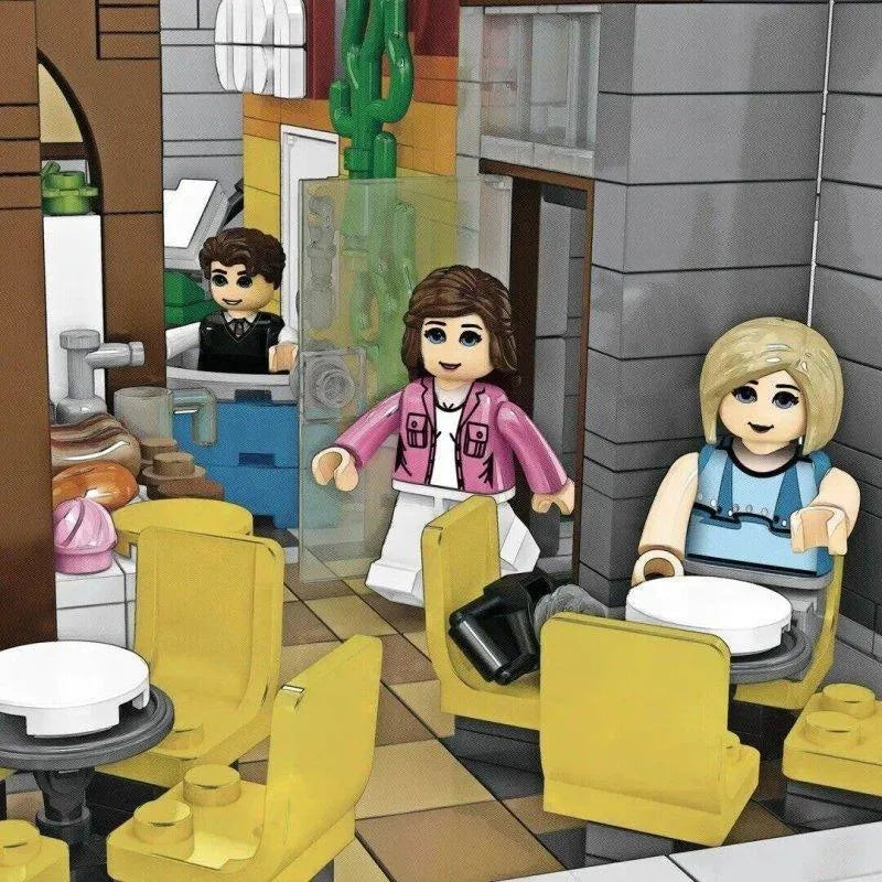 Building Blocks Experts MOC City Hotel MINI Modular Bricks Toys Construction Set Toys - 7
