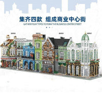 Thumbnail for Building Blocks Experts MOC City Post Office MINI Modular Bricks Toys - 6