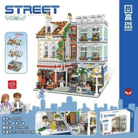 Thumbnail for Building Blocks Experts MOC City Post Office MINI Modular Bricks Toys - 4
