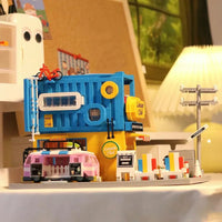 Thumbnail for Building Blocks MINI Diamond MOC Creative Leisure Club Bricks Toy Construction Set Toys - 6