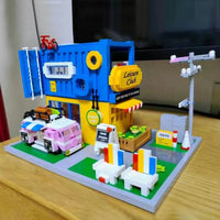 Thumbnail for Building Blocks MINI Diamond MOC Creative Leisure Club Bricks Toy - 5