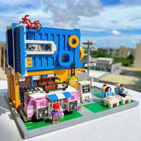 Thumbnail for Building Blocks MINI Diamond MOC Creative Leisure Club Bricks Toy - 9