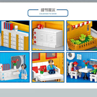 Thumbnail for Building Blocks MINI Diamond MOC Creative Leisure Club Bricks Toy Construction Set Toys - 11
