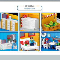 Thumbnail for Building Blocks MINI Diamond MOC Creative Leisure Club Bricks Toy - 11