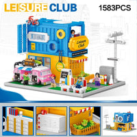 Thumbnail for Building Blocks MINI Diamond MOC Creative Leisure Club Bricks Toy - 2