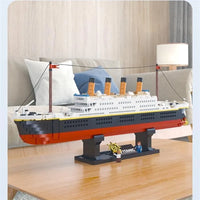 Thumbnail for Building Blocks MOC 01010 Titanic Steam RMS Ship MINI Bricks Toy Construction Set Toys - 8
