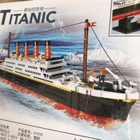 Thumbnail for Building Blocks MOC 01010 Titanic Steam RMS Ship MINI Bricks Toy - 3