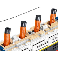 Thumbnail for Building Blocks MOC 01010 Titanic Steam RMS Ship MINI Bricks Toy Construction Set Toys - 9