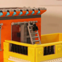 Thumbnail for Building Blocks MOC 6020 Street City Cafe Havana Modular MINI Bricks Toys - 11