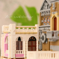 Thumbnail for Building Blocks MOC 6021 Street City Church Of Cuba Modular MINI Bricks Toy - 6