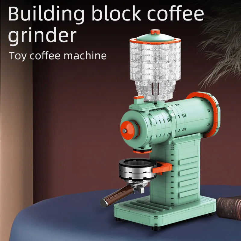Building Blocks MOC City Creative Coffee Grinder Machine MINI Bricks Toys 01053 - 2