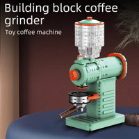 Thumbnail for Building Blocks MOC City Creative Coffee Grinder Machine MINI Bricks Toys 01053 - 2