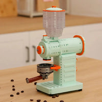Thumbnail for Building Blocks MOC City Creative Coffee Grinder Machine MINI Bricks Toys 01053 - 8