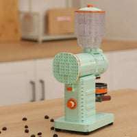 Thumbnail for Building Blocks MOC City Creative Coffee Grinder Machine MINI Bricks Toys 01053 - 9
