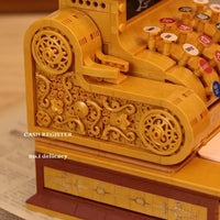 Thumbnail for Building Blocks MOC Classic Vintage Cash Register MINI Retro Bricks Toys - 5