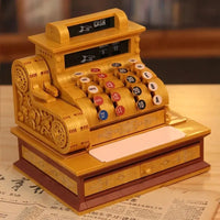 Thumbnail for Building Blocks MOC Classic Vintage Cash Register MINI Retro Bricks Toys - 4