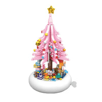 Thumbnail for Building Blocks MOC Creative Idea Christmas Tree Music Box Light Bricks Toy - 1