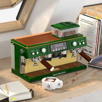 Thumbnail for Building Blocks MOC Creator Classic Coffee Machine MINI Bricks Toys DZ6017 - 4
