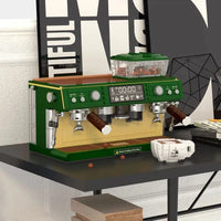 Thumbnail for Building Blocks MOC Creator Classic Coffee Machine MINI Bricks Toys DZ6017 - 5