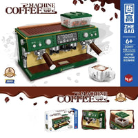 Thumbnail for Building Blocks MOC Creator Classic Coffee Machine MINI Bricks Toys DZ6017 - 2