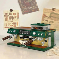 Thumbnail for Building Blocks MOC Creator Classic Coffee Machine MINI Bricks Toys DZ6017 - 7