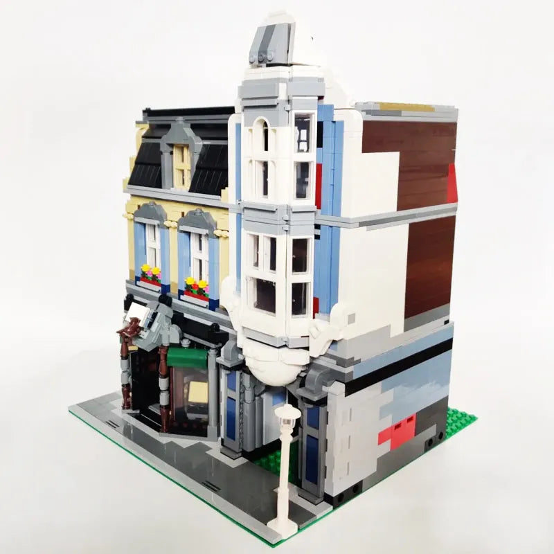 Building Blocks MOC Creator Expert City Bookstore Shop Bricks Toy Construction Set Toys - 15