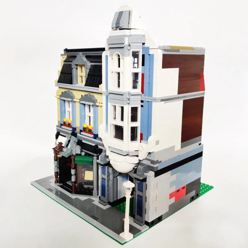 Building Blocks MOC Creator Expert City Bookstore Shop Bricks Toy - 15