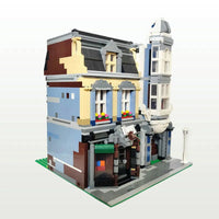 Thumbnail for Building Blocks MOC Creator Expert City Bookstore Shop Bricks Toy Construction Set Toys - 7