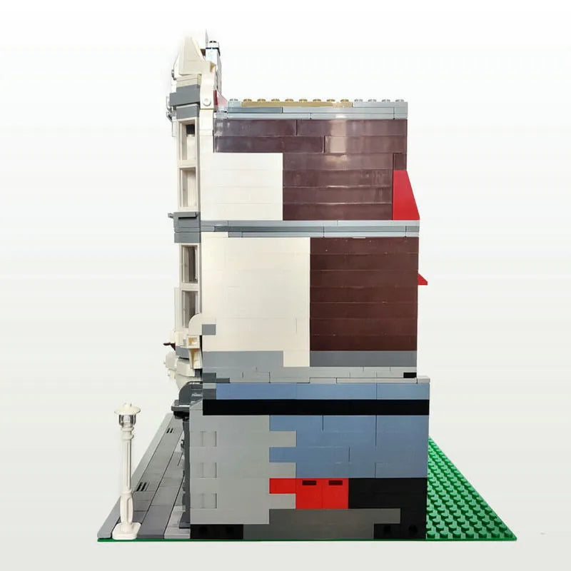 Building Blocks MOC Creator Expert City Bookstore Shop Bricks Toy Construction Set Toys - 12