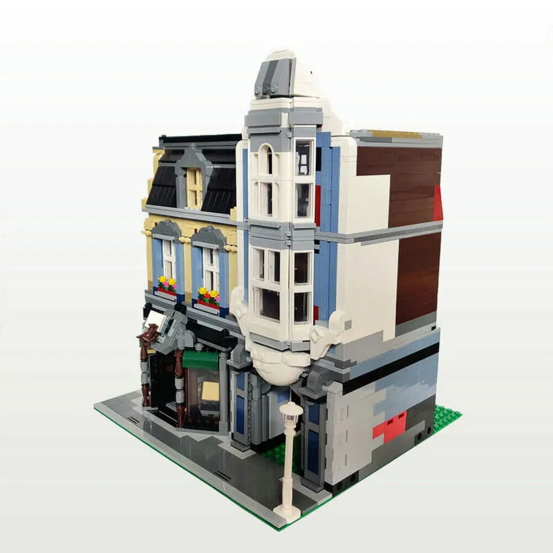 Building Blocks MOC Creator Expert City Bookstore Shop Bricks Toy - 6