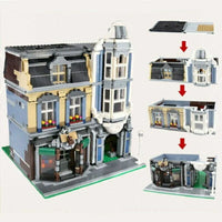Thumbnail for Building Blocks MOC Creator Expert City Bookstore Shop Bricks Toy - 5