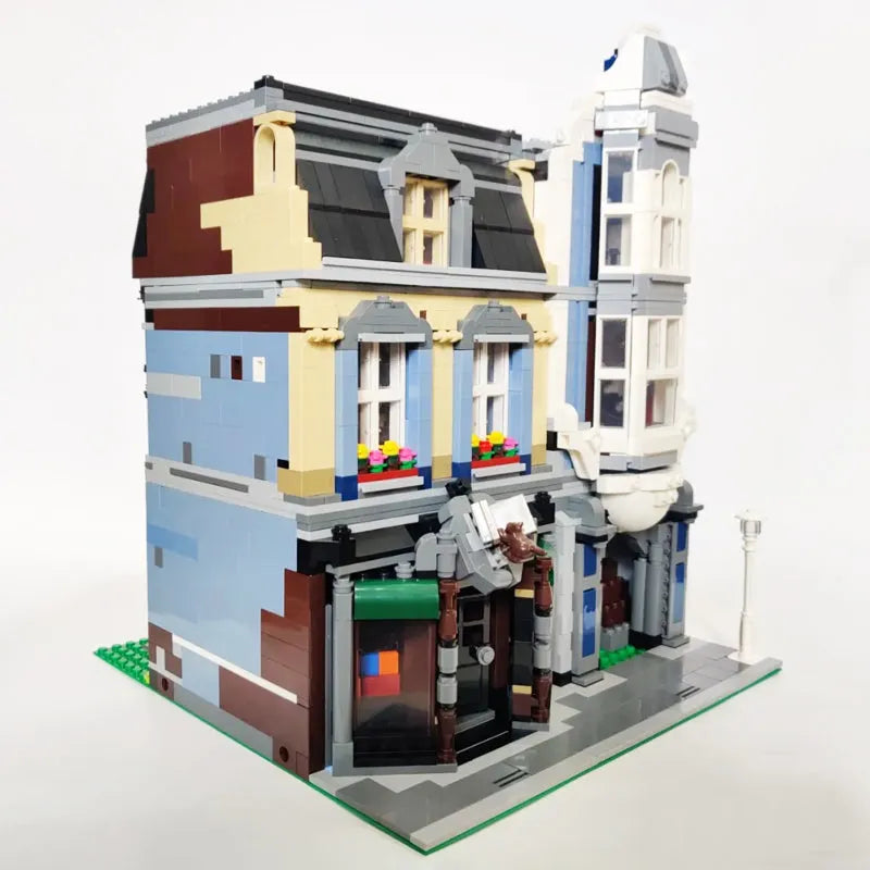Building Blocks MOC Creator Expert City Bookstore Shop Bricks Toy - 14