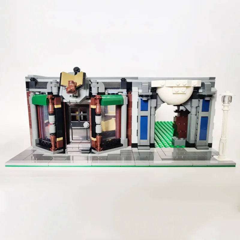 Building Blocks MOC Creator Expert City Bookstore Shop Bricks Toy Construction Set Toys - 17