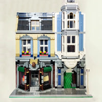 Thumbnail for Building Blocks MOC Creator Expert City Bookstore Shop Bricks Toy Construction Set Toys - 4