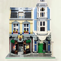 Thumbnail for Building Blocks MOC Creator Expert City Bookstore Shop Bricks Toy - 4