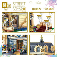 Thumbnail for Building Blocks MOC Creator Expert City Carlo Hotel Bricks Toy 0927 - 6