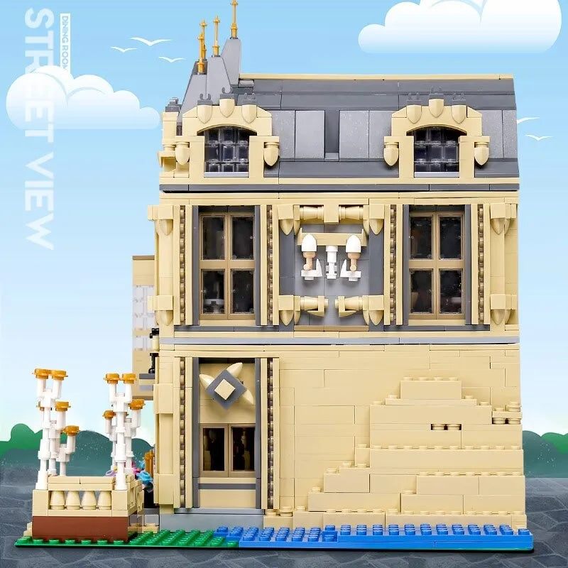 Building Blocks MOC Creator Expert City Carlo Hotel Bricks Toy 0927 Construction Set Toys - 12