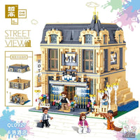 Thumbnail for Building Blocks MOC Creator Expert City Carlo Hotel Bricks Toy 0927 - 3