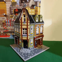Thumbnail for Building Blocks MOC Creator Expert City Corner Mall Store Bricks Toy 0919 - 11