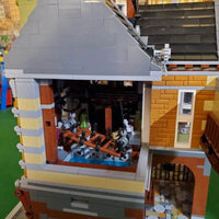 Thumbnail for Building Blocks MOC Creator Expert City Corner Mall Store Bricks Toy 0919 - 10