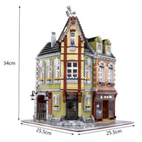 Thumbnail for Building Blocks MOC Creator Expert City Corner Mall Store Bricks Toy 0919 - 9