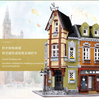 Thumbnail for Building Blocks MOC Creator Expert City Corner Mall Store Bricks Toy 0919 - 8