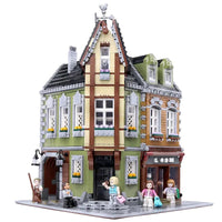 Thumbnail for Building Blocks MOC Creator Expert City Corner Mall Store Bricks Toy 0919 - 1