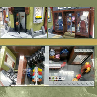 Thumbnail for Building Blocks MOC Creator Expert City Corner Mall Store Bricks Toy 0919 - 7