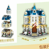 Thumbnail for Building Blocks MOC Creator Expert City Costume Shop Bricks Toy 0923 Construction Set Toys - 5