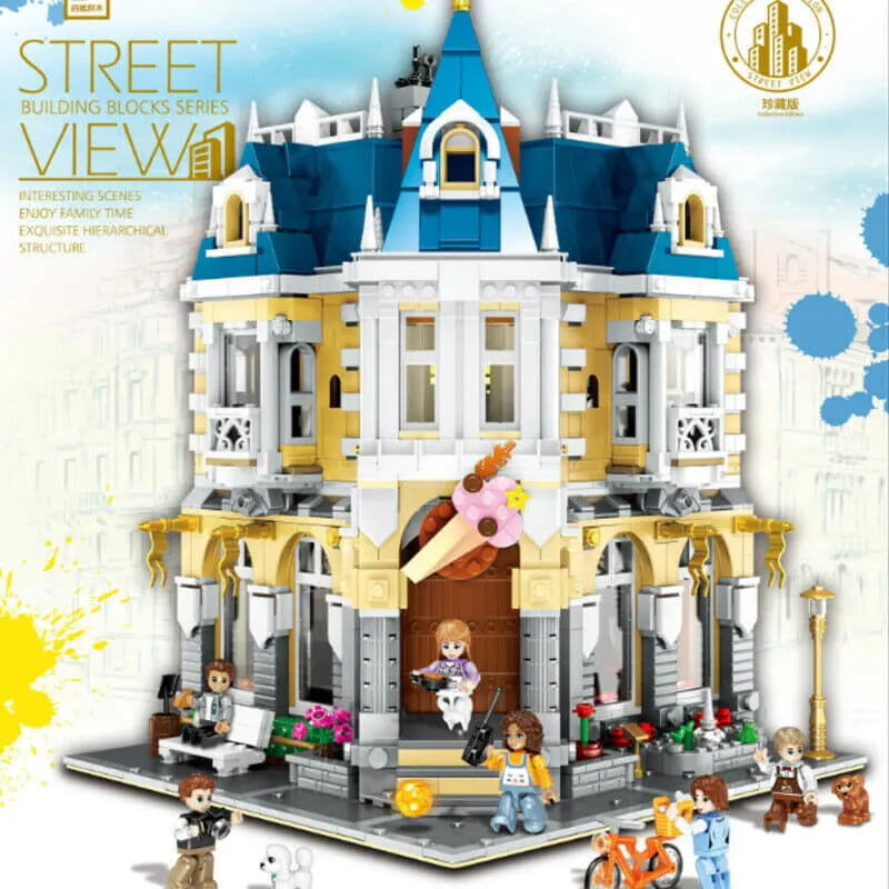 Building Blocks MOC Creator Expert City Costume Shop Bricks Toy 0923 - 3