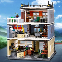 Thumbnail for Building Blocks MOC Creator Expert City Garden Hotel Bricks Toy 0940 - 3