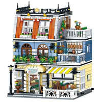 Thumbnail for Building Blocks MOC Creator Expert City Garden Hotel Bricks Toy 0940 Construction Set Toys - 1