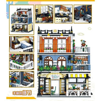 Thumbnail for Building Blocks MOC Creator Expert City Garden Hotel Bricks Toy 0940 - 6