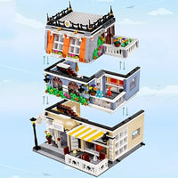 Thumbnail for Building Blocks MOC Creator Expert City Garden Hotel Bricks Toy 0940 Construction Set Toys - 5